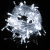 Светодиодная гирлянда бахрома "Звезды" (138LED, 6 звезд по 18см, 6 звезд по 10см, 3х0,85м) белый